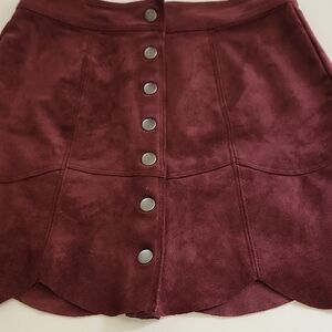 AE Suede Skirt
